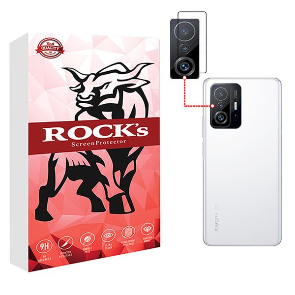 محافظ لنز دوربین راکز مدل LNZ مناسب برای گوشی موبایل شیائومی 11T pro