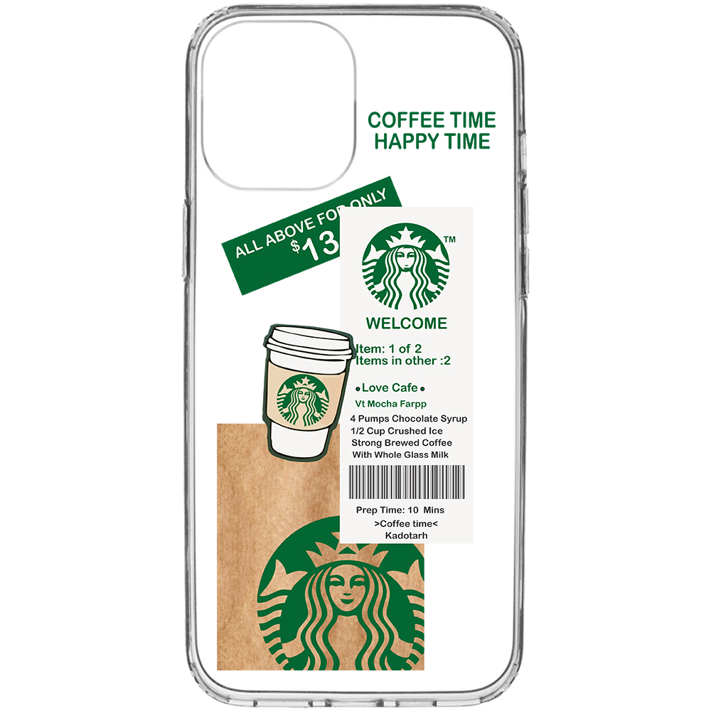 کاور طرح Starbucks مناسب برای گوشی موبایل اپل iPhone 12 Pro Max 
