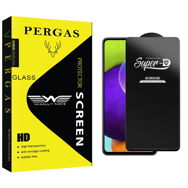 محافظ صفحه نمایش وایلی نایس مدل Pergas SuperD مناسب برای گوشی موبایل سامسونگ galaxy a52