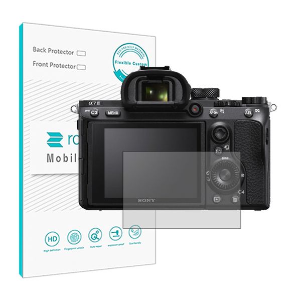 محافظ صفحه نمایش دوربین راک اسپیس مدل HyGEL مناسب برای دوربین عکاسی سونی A7 III