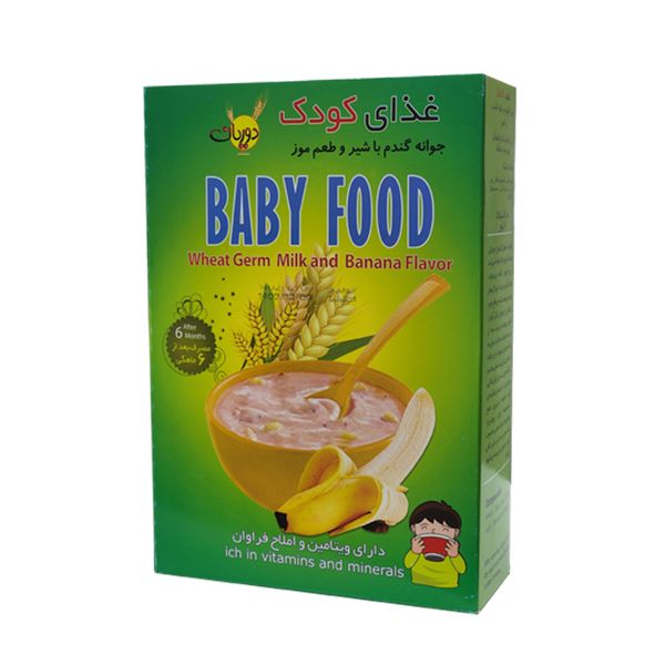غذای کودک با طعم موز دوریان - 250 گرم