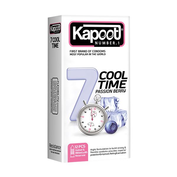 کاندوم کاپوت مدل Cool Time بسته 12 عددی به همراه کاندوم کاپوت مدل Classic Lubricated بسته 3 عددی