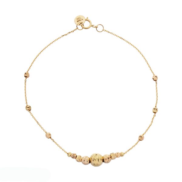 دستبند طلا 18 عیار زنانه ناتروسا مدل NG246