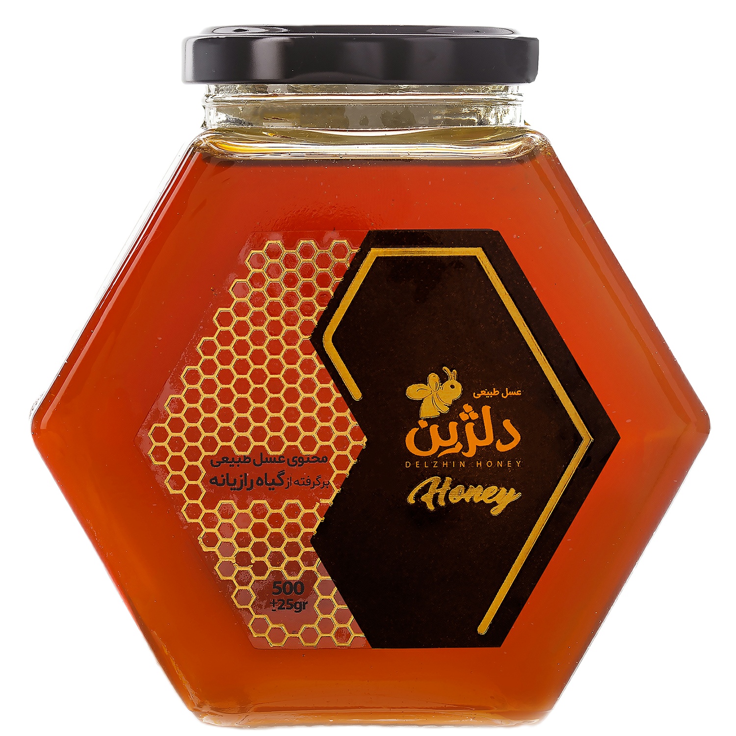 عسل رازیانه دلژین - 500 گرم
