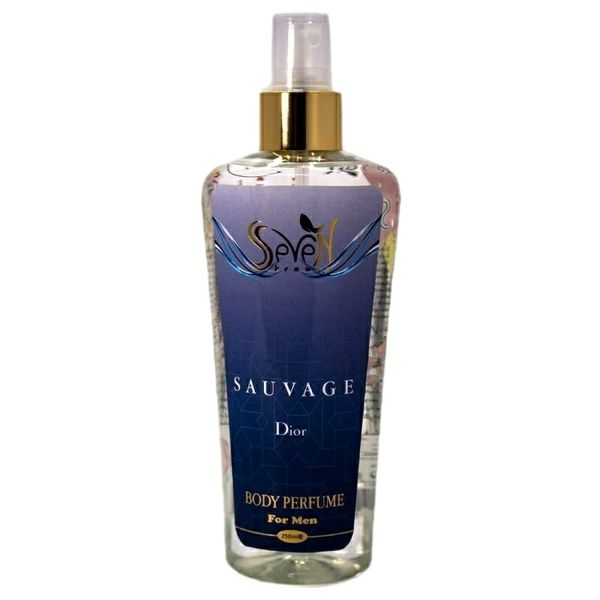 بادی اسپلش مردانه سون بیوتی مدل Sauvage dior حجم 250 میلی لیتر