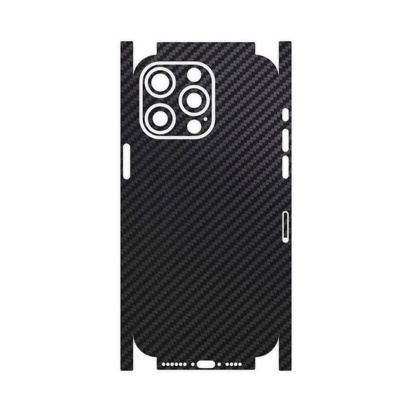 برچسب پوششی ماهوت مدل Carbon-Fiber-FullSkin مناسب برای گوشی موبایل اپل iPhone 15 Pro Max