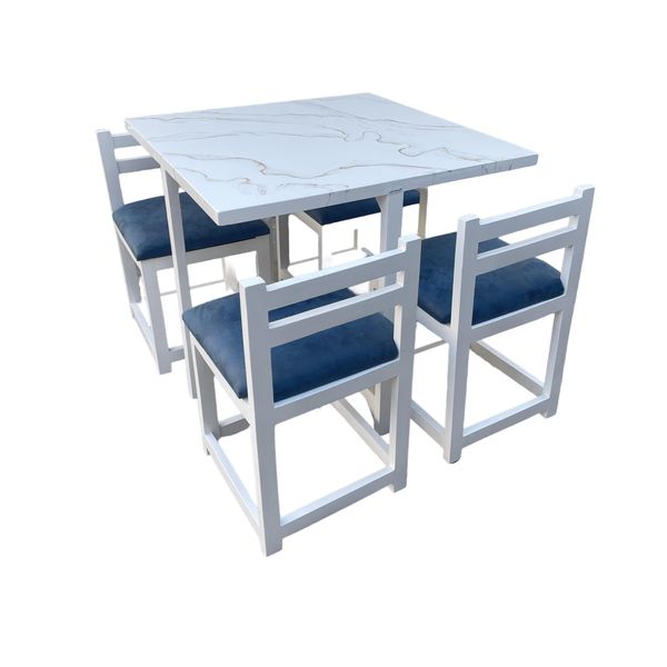 میز و صندلی ناهارخوری 4 نفره گالری چوب آشنایی مدل Sng-006