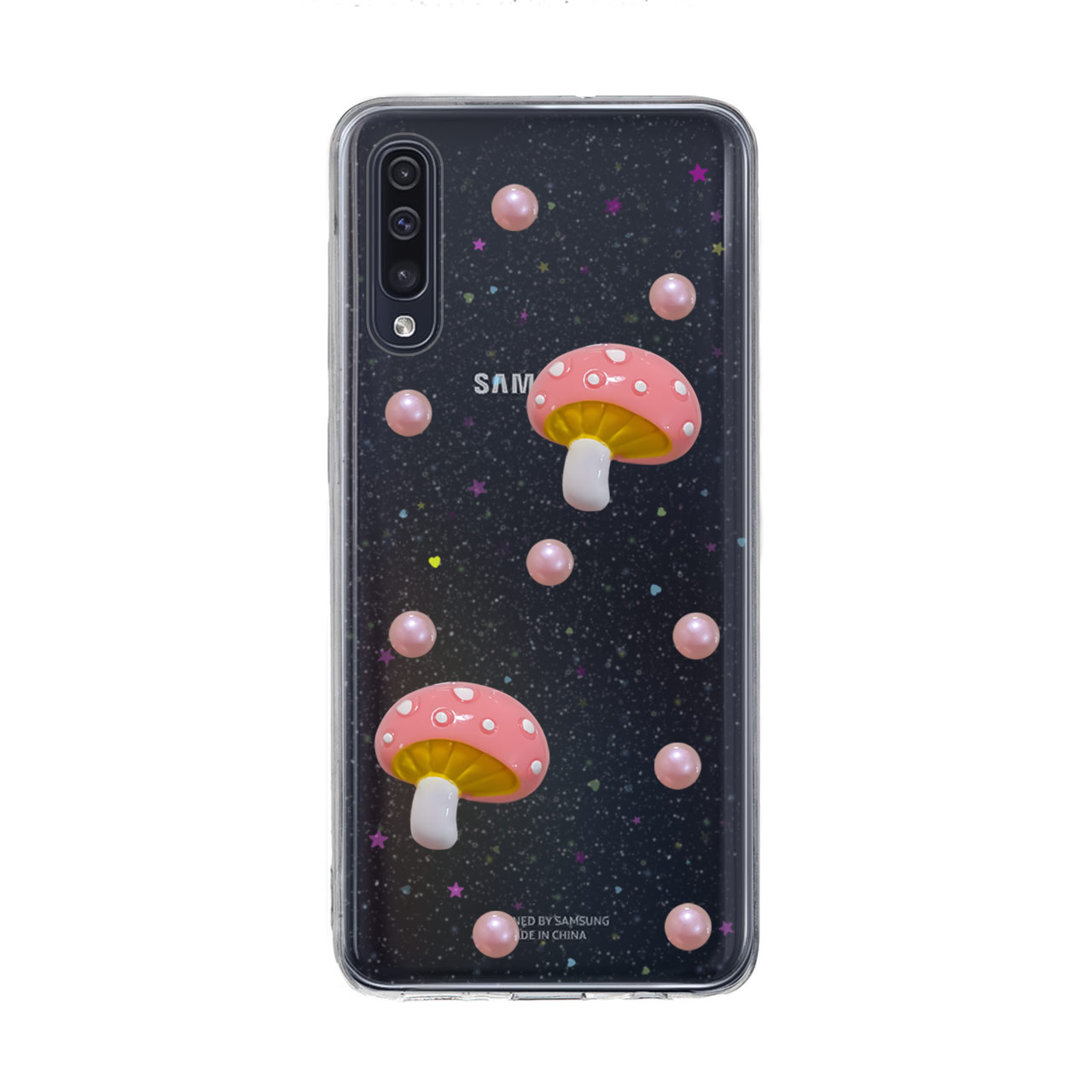کاور دکین مدل Nitid طرح قارچ مناسب برای گوشی موبایل سامسونگ Galaxy A70