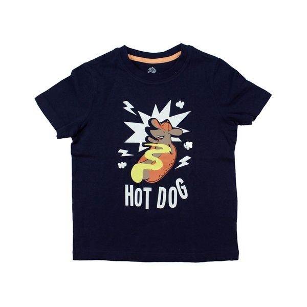 تی شرت آستین کوتاه بچگانه لوپیلو مدل hot dog