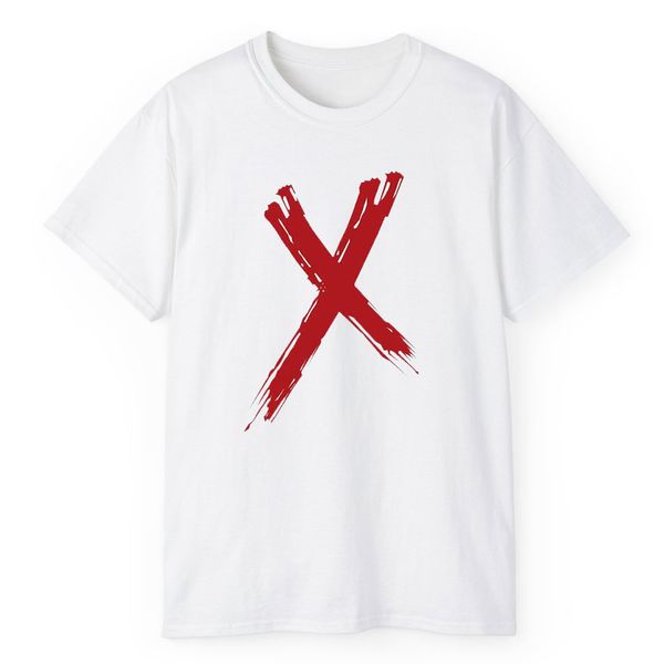 تی شرت آستین کوتاه مردانه مدل x کد 1300