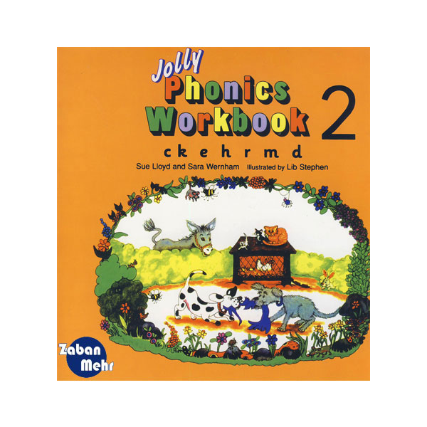 کتاب Jolly Phonics Workbook Book 2 اثر جمعی از نویسندگان انتشارات زبان مهر