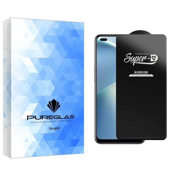 محافظ صفحه نمایش پیور گلس مدل NueGlas SuperD مناسب برای گوشی موبایل اوپو A93 4G