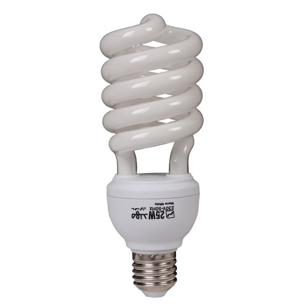 لامپ کم مصرف 25 وات مهند مدل Spiral پایه E27