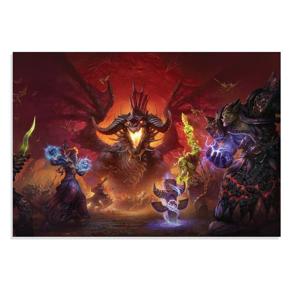 پوستر طرح بازی دنیای وارکرفت WoW World of Warcraft مدل NV0937