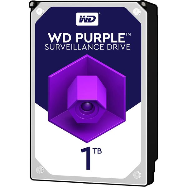  هارد دیسک وسترن دیجیتال مدل  Purple WD20PURZ  ظرفیت 1 ترابایت 