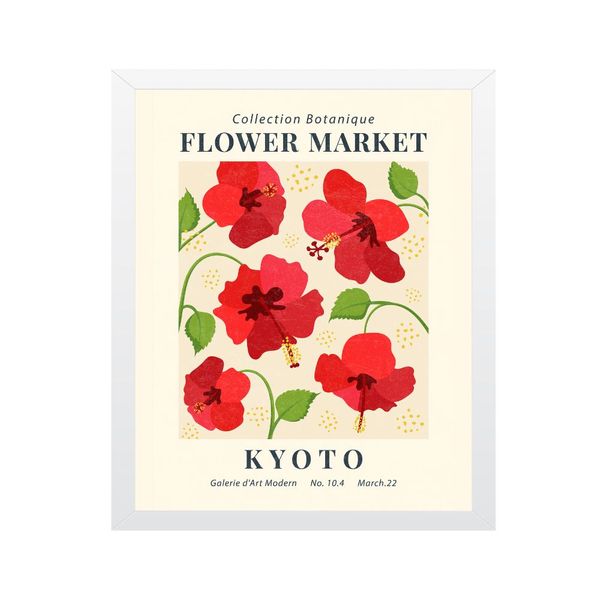 تابلو مدل بازار گل کیوتو