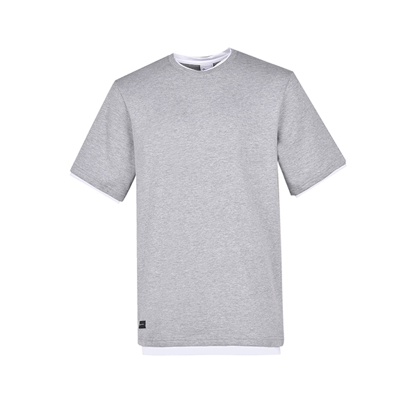 تی شرت آستین کوتاه مردانه بادی اسپینر مدل 5363 کد 1 رنگ طوسی