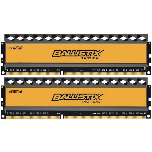 رم دسکتاپ DDR3 دو کاناله 1600 مگاهرتز CL8 کروشیال مدل Ballistix ظرفیت 8 گیگابایت