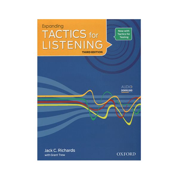 کتاب Tactics For Listening سطح Expanding اثر Jack c. richards انتشارات Oxford