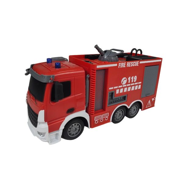 ماشین بازی کنترلی مدل کامیون آتشنشانی کد 1030
