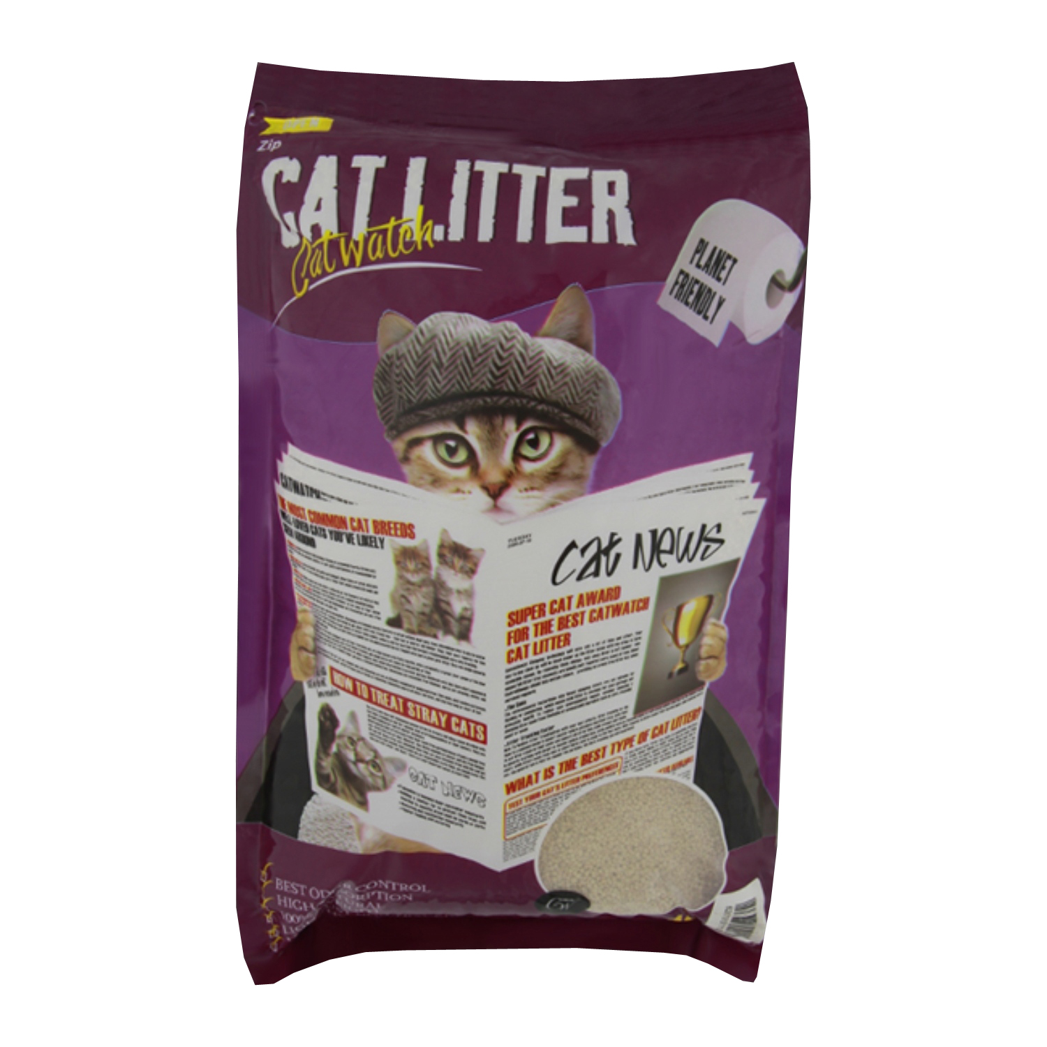 خاک گربه کت واچ مدل Cat Litter وزن 8 کیلوگرم