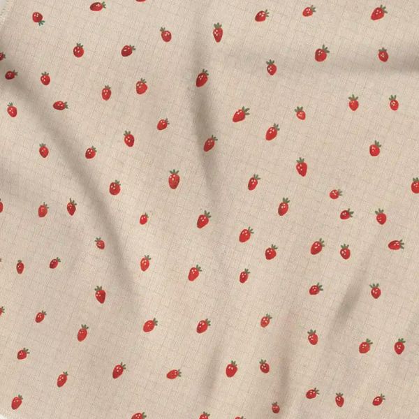 کاغذکادو مریخ مدل پارچه ای Strawberries