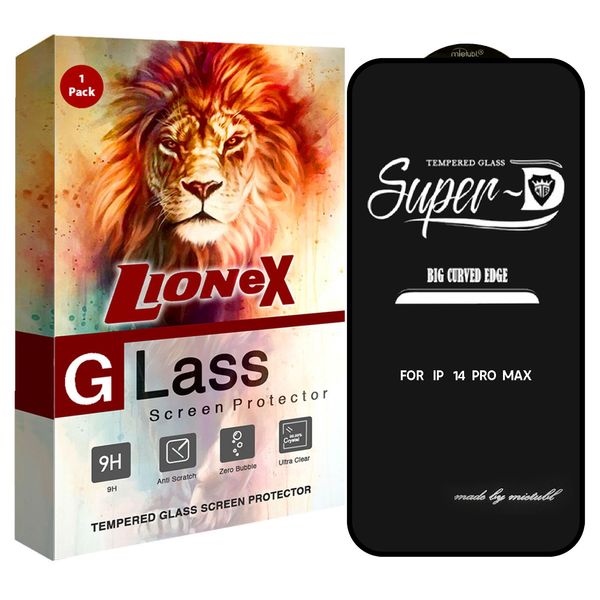 محافظ صفحه نمایش لایونکس مدل SUPERD مناسب برای گوشی موبایل اپل iPhone 14 Pro Max