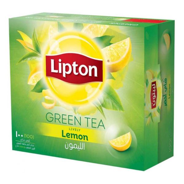 چای کیسه ای Lively Lemon لیپتون بسته 100 عددی