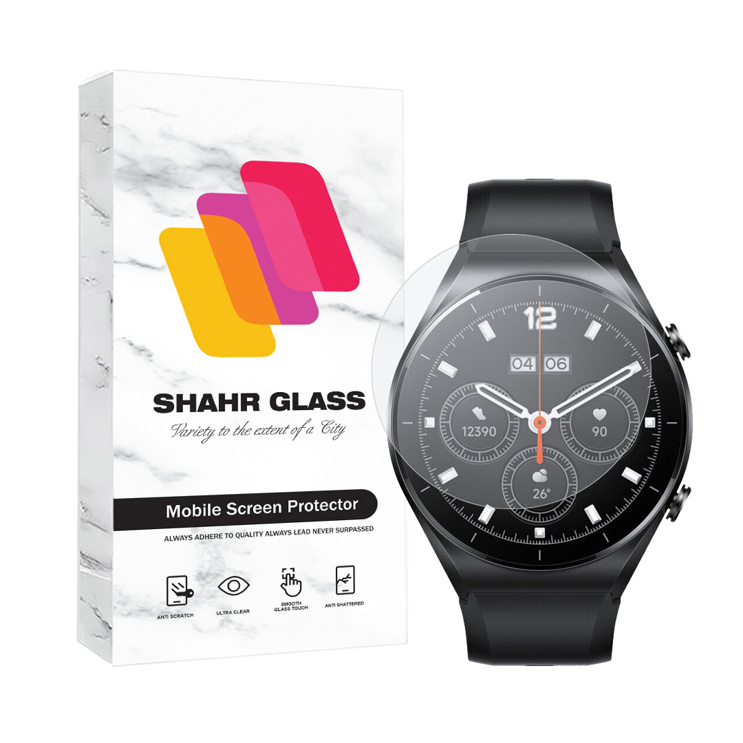  محافظ صفحه نمایش شهر گلس مدل SIMWATCHSH مناسب برای ساعت هوشمند شیائومی Watch S1 GL