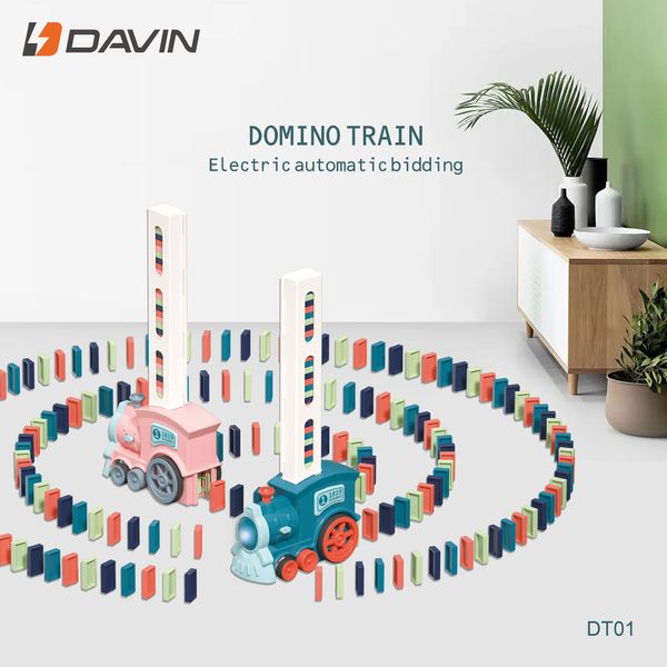 بازی فکری داوین مدل Domino Train DT01