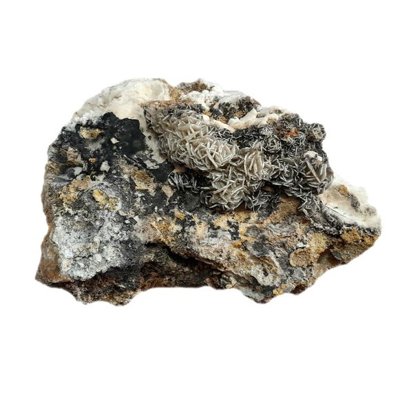 سنگ راف مدل کلسیت هم رشدی با باریت کلکسیونی کادویی اکواریوم کد 359