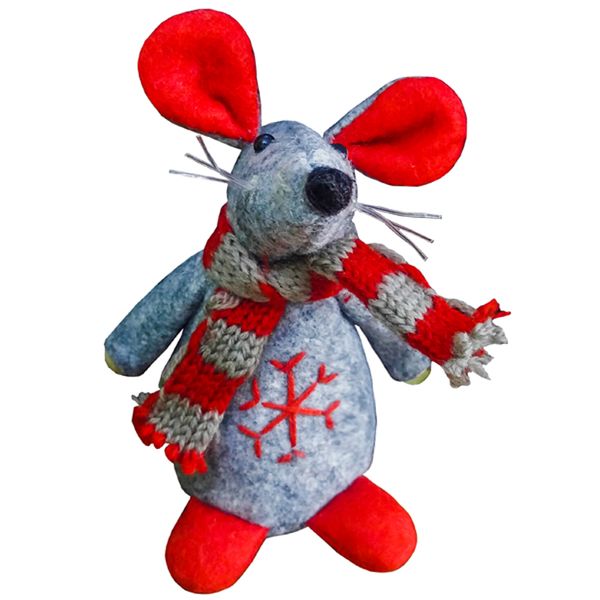 آویز عروسکی مدل موش سرمایی