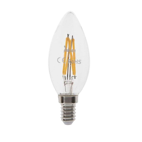 لامپ فیلامنتی 4 وات پارسه شید مدل candle پایه E14