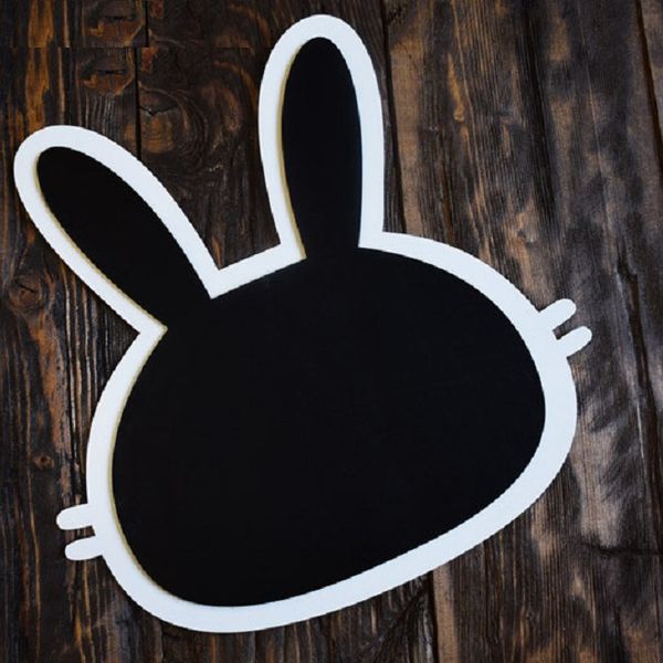 تخته سیاه طرح خرگوشی سایز 28x30 سانتی‌ متر