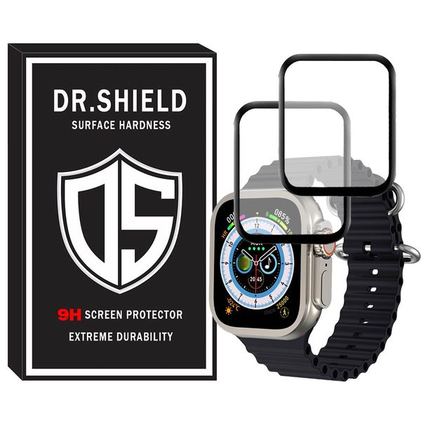 محافظ صفحه نمایش دکتر شیلد مدل DR-PM مناسب برای اپل واچ سری 8 Ultra 49mm بسته دو عددی