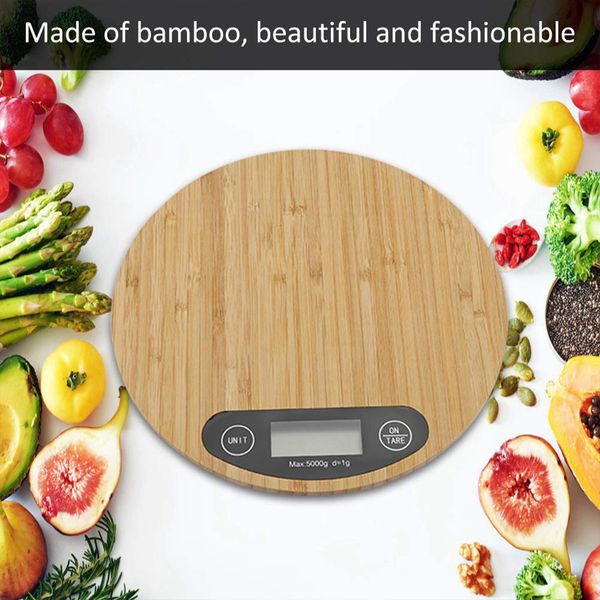 ترازوی آشپزخانه مدل بامبو 2