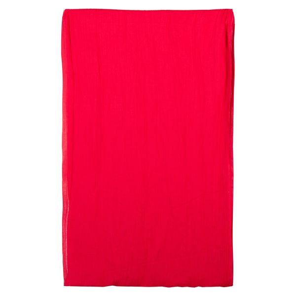 شال زنانه سیاوود مدل 7011101 PLAIN رنگ قرمز