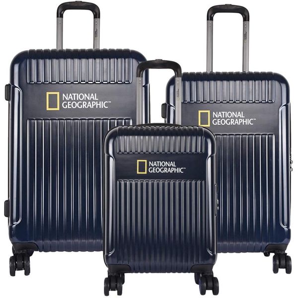 مجموعه سه عددی چمدان نشنال جئوگرافیک مدل transit