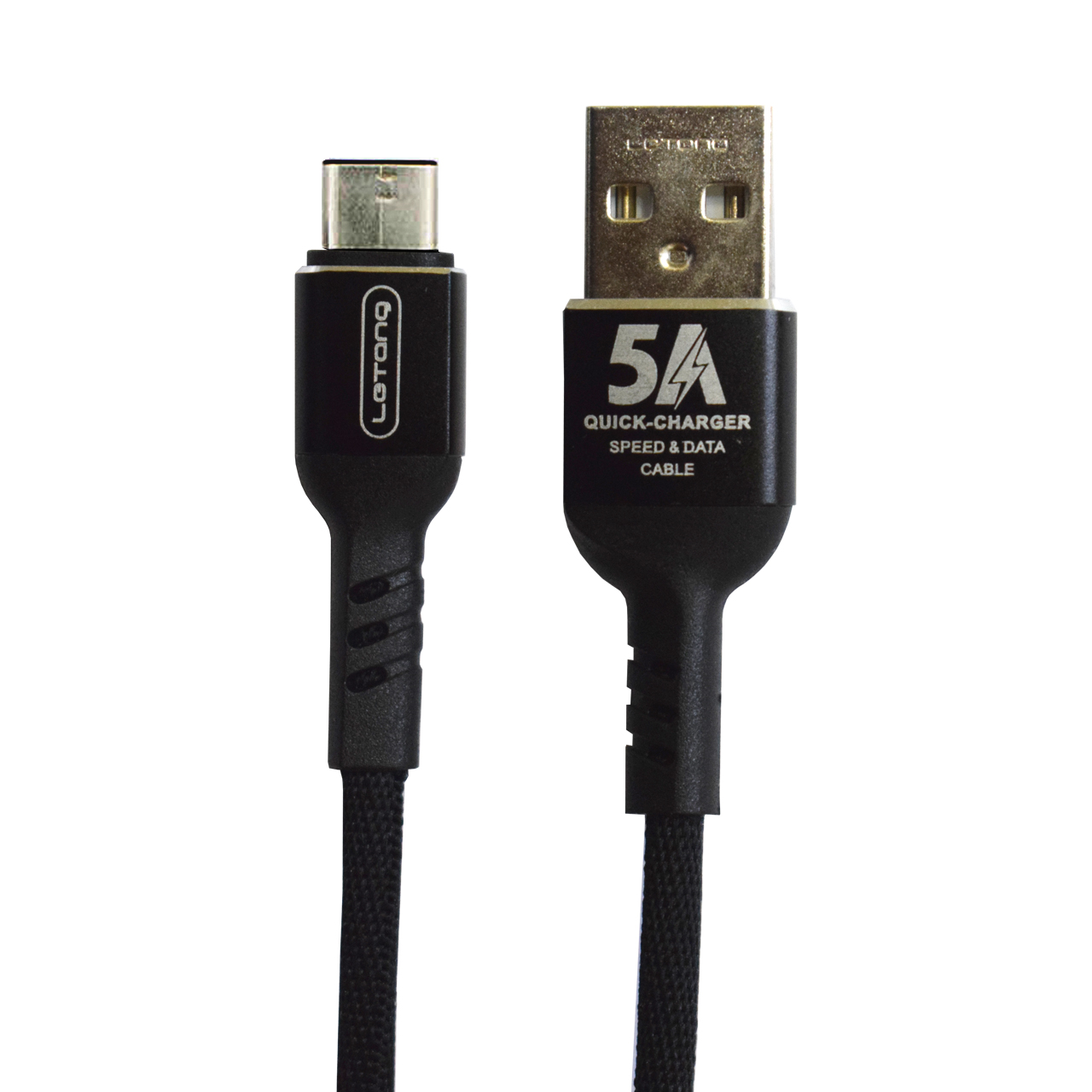 کابل تبدیل USB به USB -C لیتانگ مدل LT-Q5A طول 1 متر