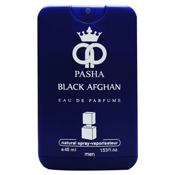 عطر جیبی مردانه پاشا مدل Black Afghano حجم 45 میلی لیتر