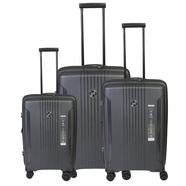 مجموعه سه عددی چمدان ویراژ مدل LONDON