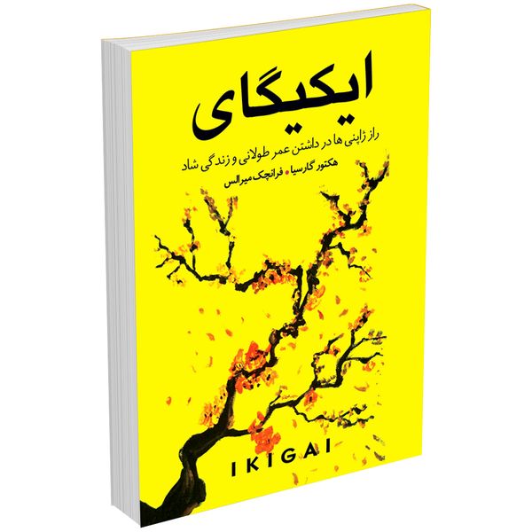 کتاب ایکیگای راز ژاپنی ها در عمر طولانی و زندگی شاد اثر هکتور گارسیا و فرانچسک میرالس انتشارات زرین‌کلک