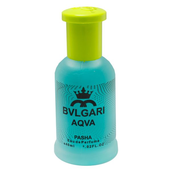 عطر جیبی مردانه پاشا مدل Aqva Bvlgari حجم 40 میلی لیتر