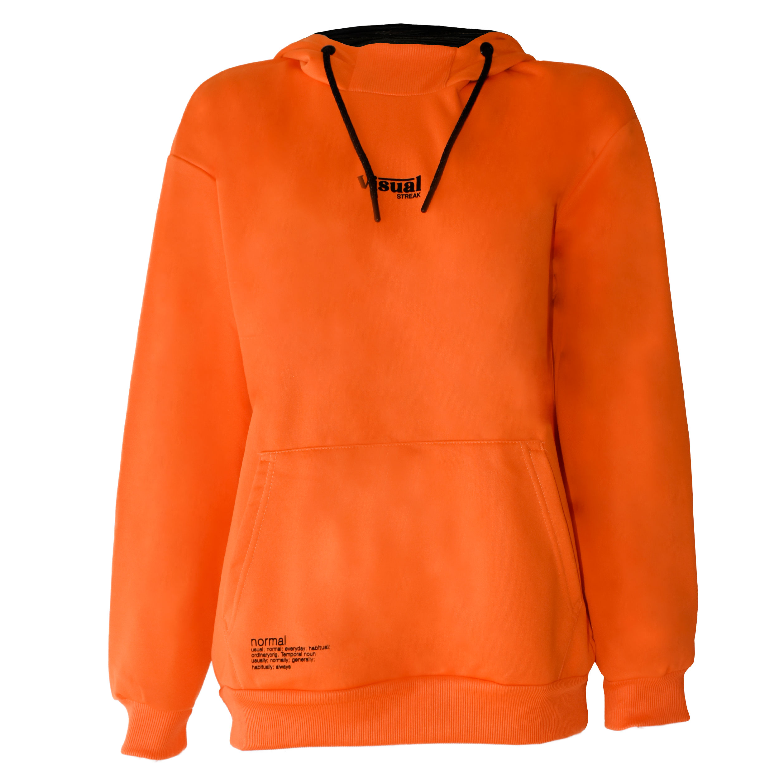 هودی مردانه ال سی وایکیکی مدل LC-998897 رنگ نارنجی