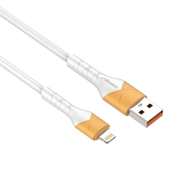 کابل تبدیل USB به لایتنینگ سیبراتون مدل S403I طول 1 متر