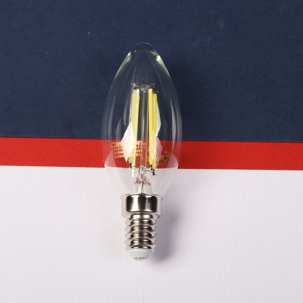 لامپ ال ای دی فیلامنتی 5 وات کملیون مدل شمعی پایه E14 بسته 5 عددی