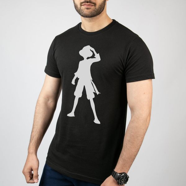 تی شرت آستین کوتاه مردانه مدل انیمه Monkey D. Luffy کد A008