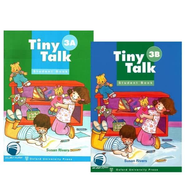کتاب Tiny Talk 3 اثر Susan Rivers انتشارات دنیای زبان دو جلدی