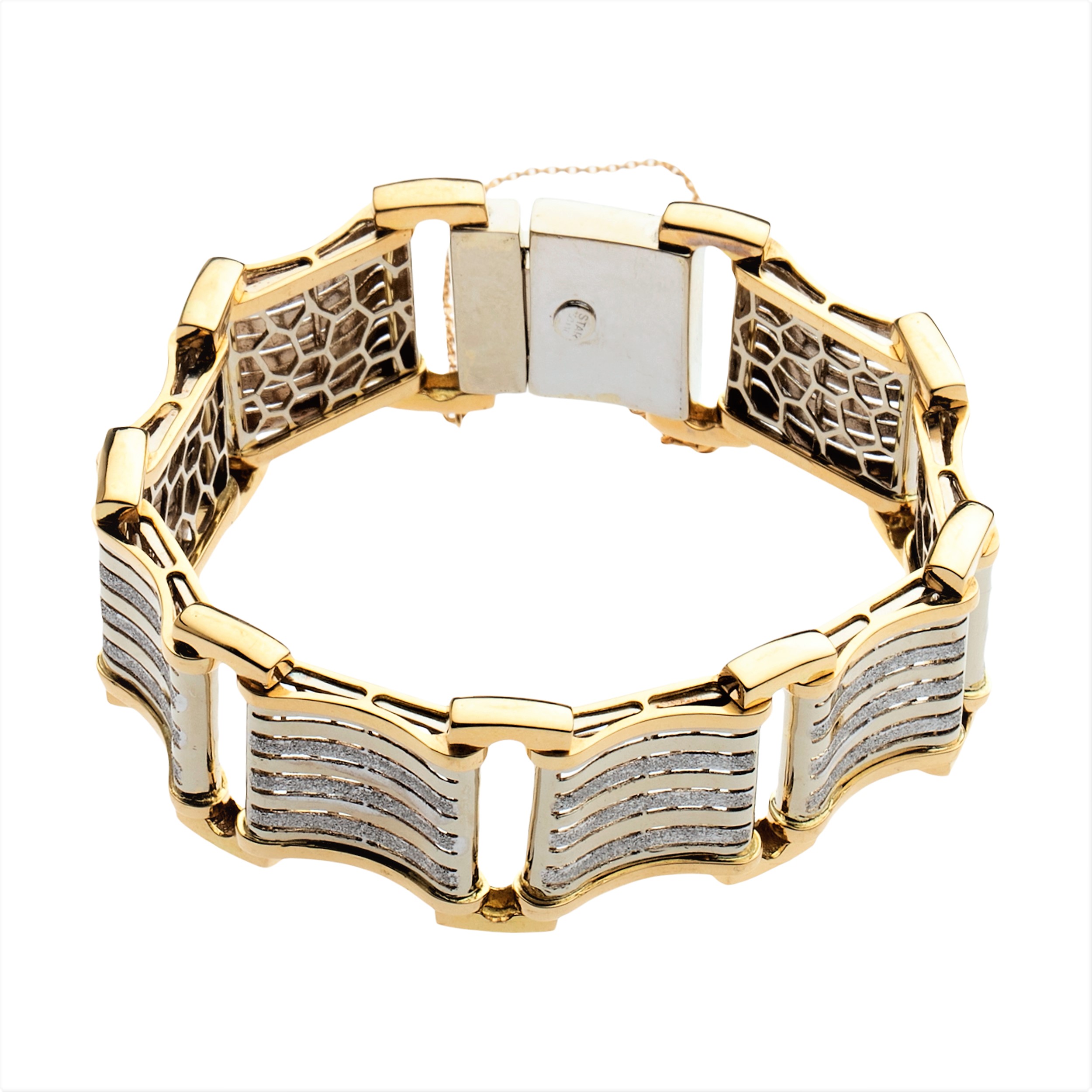 دستبند طلا عیار 18 زنانه مدل T16763