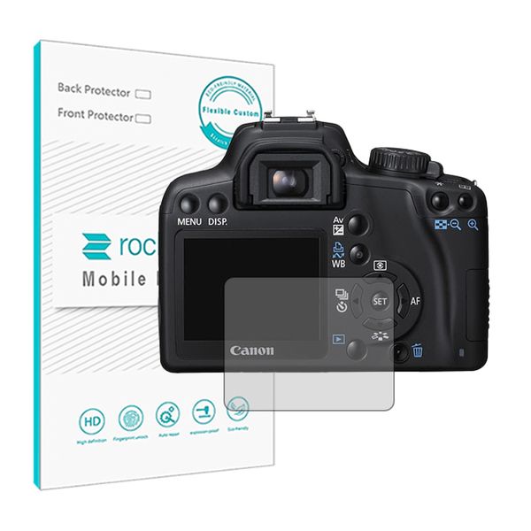 محافظ صفحه نمایش دوربین شفاف راک اسپیس مدل HyGEL مناسب برای دوربین عکاسی کانن 1000D